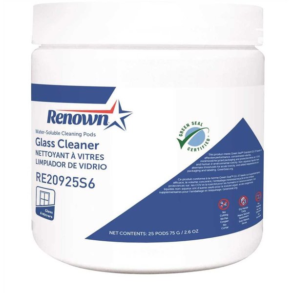 Renown Glass Cleaner Pod RN-209-25G6